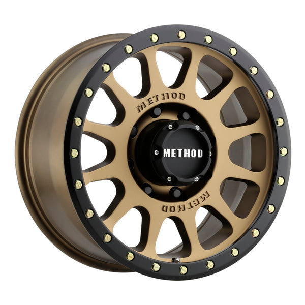 Method MR305 NV 20x9 +18mm Offset 8x6.5 130.81mm CB Method Bronze/Black Street Loc Wheel - MR30529080918 by Method Wheels - f