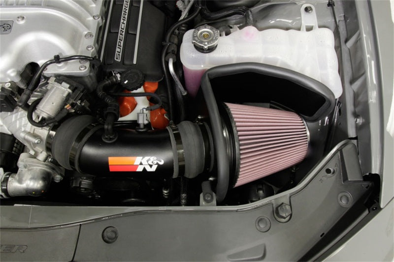 K&N 2017 Dodge Challenger Hellcat SC V8-6.2L F/l Typhoon Air Intake - 69-2553TTK