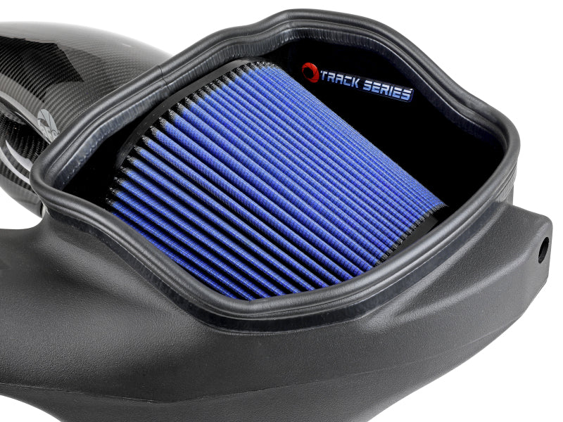 aFe 17-20 Ford F-150/Raptor Track Series Carbon Fiber Cold Air Intake System With Pro 5R Filters - 57-10010R