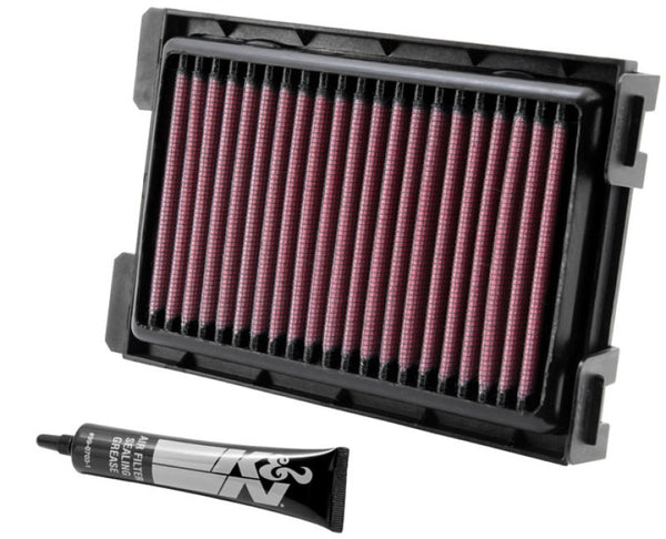K&N 11-13 Honda CBR250R 249 Replacement Air Filter - HA-2511 for 2015-2022 Honda CBR300R - front view