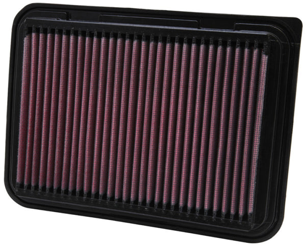 K&N 08-09 Scion xD / 07-10 Toyota Corolla Drop In Air Filter - 33-2360 for 2007-2019 Toyota Yaris - front view