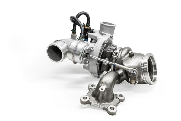 Garrett PowerMax Turbocharger 13-18 Ford 2.0L EcoBoost Stage 1 Upgrade Kit - 886195-5001S by Garrett - front view