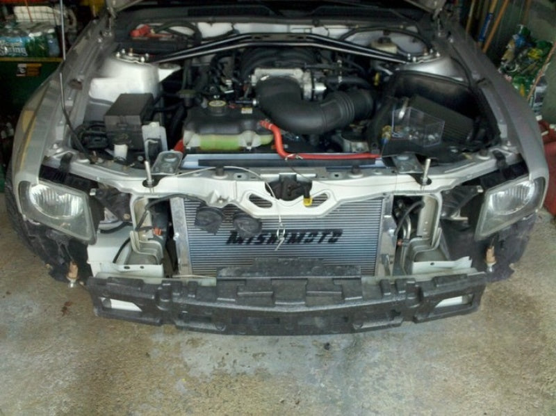 Mishimoto 05+ Ford Mustang Manual Aluminum Radiator - MMRAD-MUS-05