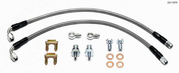 Wilwood Flexline Kit Rear Mini Cooper w/ Combination Parking Brake Caliper - 220-10879 by Wilwood