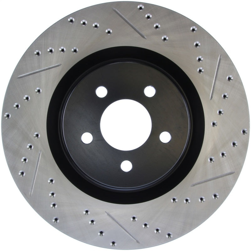 StopTech Slotted &amp; Drilled Sport Brake Rotor - 127.61089L