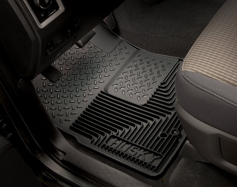 Husky Liners 02-10 Ford Explorer/04-12 Chevy Colorado/GMC Canyon Heavy Duty Black Front Floor Mats