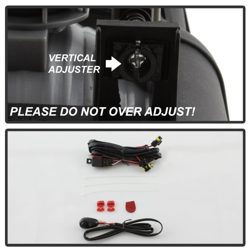 Spyder GMC Sierra 1500/2500 03-06 03-06 OEM Fog Lights wo/switch Smke FL-GS03-SM - 5038388