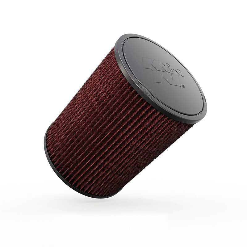 K&N Universal Air Filter 4in Flange ID 7in OD 9in Height - RD-1460 by K&N Engineering - front view