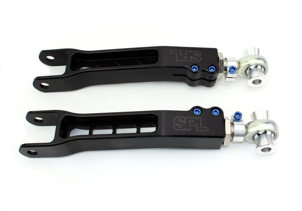 SPL Parts 03-08 Nissan 350Z Rear Camber Links (Billet Version) - SPL RLL Z33B for 2003-2007 INFINITI G - front view