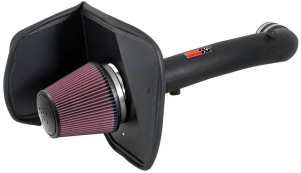 K&N 05-07 Toyota Tundra/Sequoia V8-4.7L Aircharger Performance Intake - 63-9027 for 2005-2007 Toyota Sequoia - front view