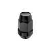 McGard Hex Lug Nut (Cone Seat Bulge Style) M12X1.5 - 3-4 Hex - 1.45in. Length  - Black