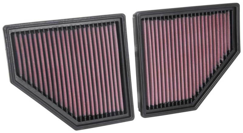 K&N 16-19 BMW 750i L6-4.4L F/I Replacement Drop In Air Filter - 33-5086