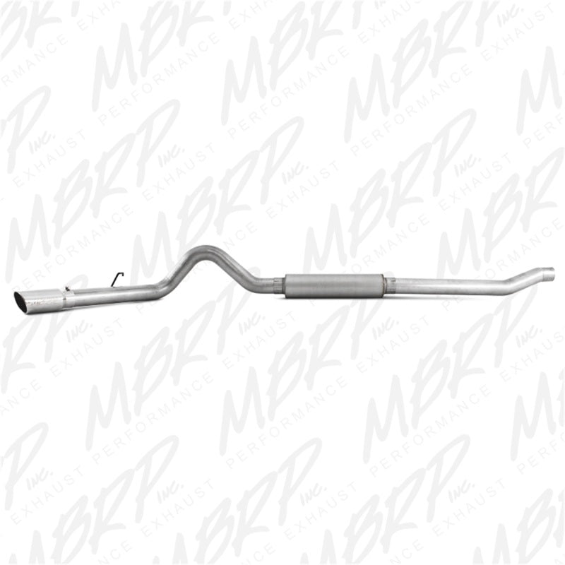 MBRP 2003-2007 Ford F-250/350 6.0L EC/CC Cat Back Single Side (Stock Cat) - S6208AL