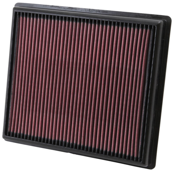 K&N Replacement Filter 11.25in O/S Length x 10in O/S Width x 1.25in H for 13 Cadillac XTS 3.6L V6 - 33-2483 for 2013-2020 Che