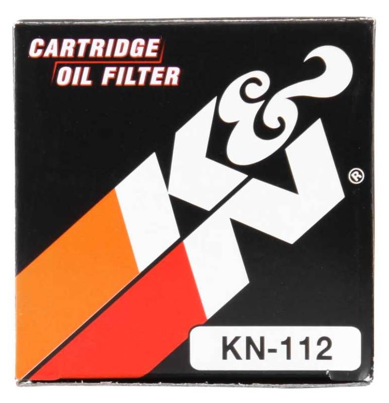 K&amp;N Honda/Kawasaki/Polaris/Suzuki 1.969in OD x .469in ID x 1.438in H Oil Filter - KN-112