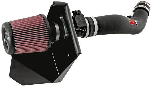 K&N 98-01 Ford Ranger / Mazda B3000 V6 3.0L Performance Intake Kit - 57-2533 for 1998-2001 Ford Ranger - front view