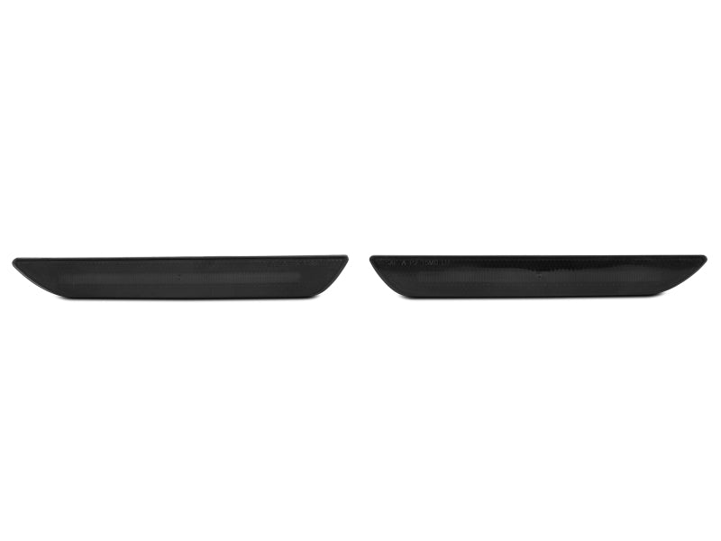 Raxiom 15-22 Ford Mustang Axial Series LED Side Marker Lights Rear (Smoked) - 390265