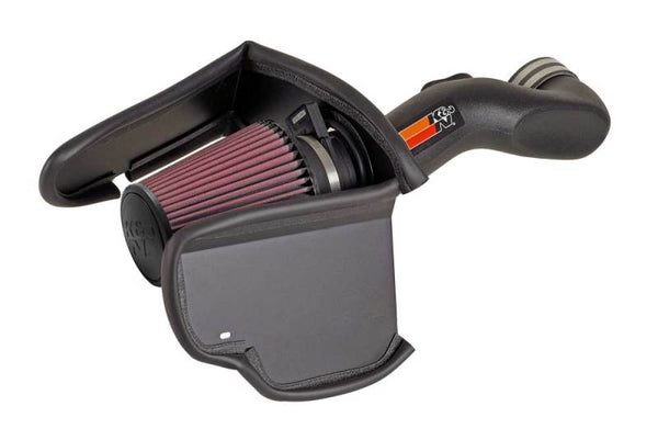 K&N 06 Chevy Trailblazer SS V8-6.0L Performance Intake Kit - 57-3061 for 2006-2008 Chevrolet Trailblazer - front view