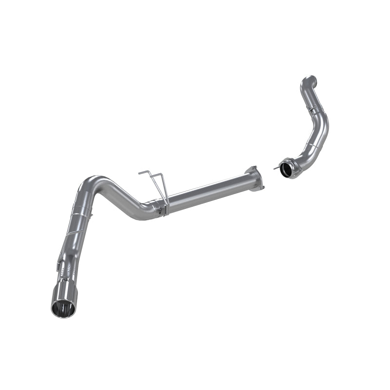 MBRP 11-14 Ford 6.7L F-250/350/450 4in Filter Back Single Side Exit Alum and Down Pipe Exhaust - S6284AL