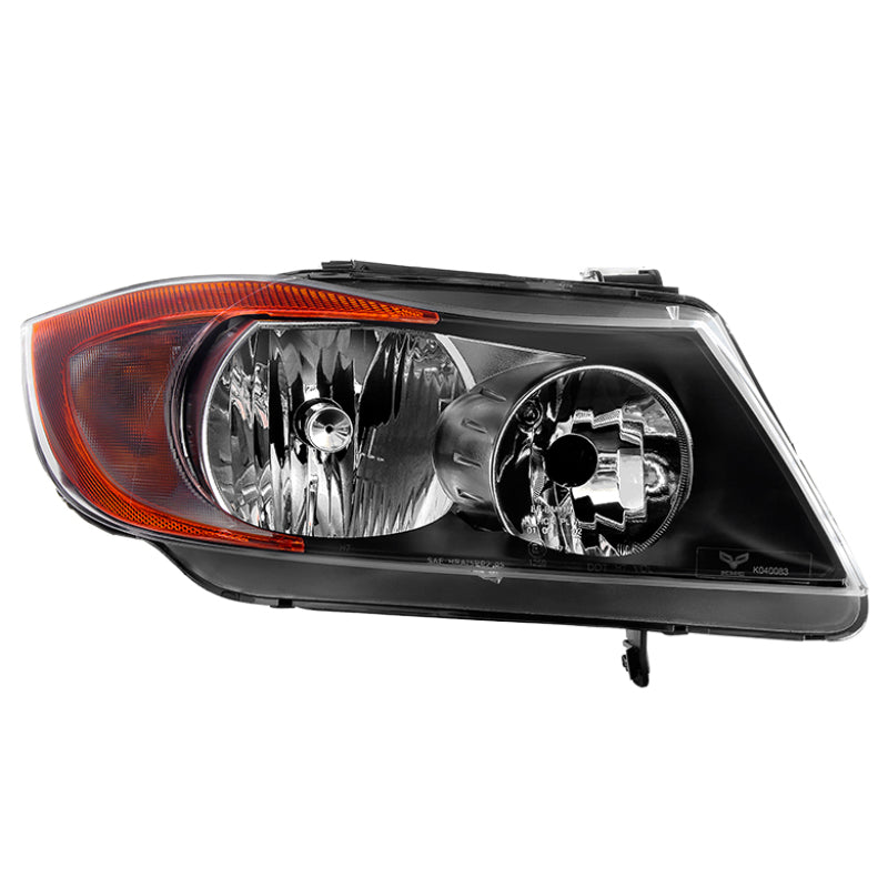xTune BMW E90 06-08 Sedan Halogen Model only Passenger Side Headlight -OEM Right HD-JH-BE90-H-OE-R - 9035067