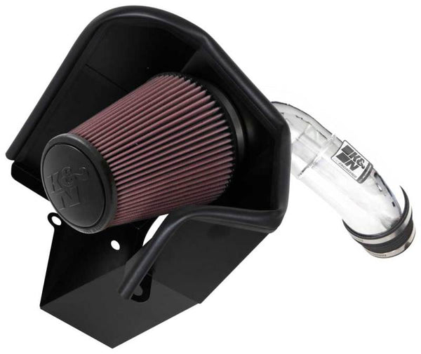 K&N 19-20 Dodge Ram 2500/3500 6.4L V8 F/I Performance Air Intake Kit - 77-1583KP for 2019-2022 Ram 2500 - front view