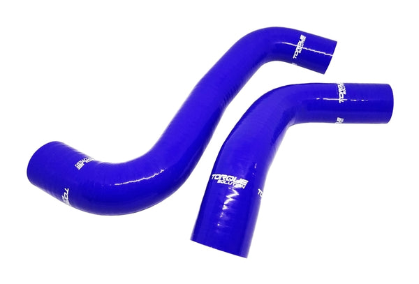 Torque Solution 08-14 Subaru WRX / 08-18 STI / 09-13 Forester XT Silicone Radiator Hose Kit - Blue - TS-SU-420BU for 2008-202
