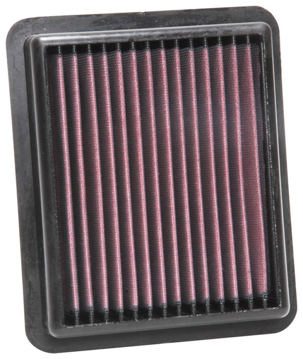 K&N 2018 Honda Accord L4-1.5L F/I Drop In Replacement Air Filter - 33-5072 for 2018-2022 Honda Accord - front view