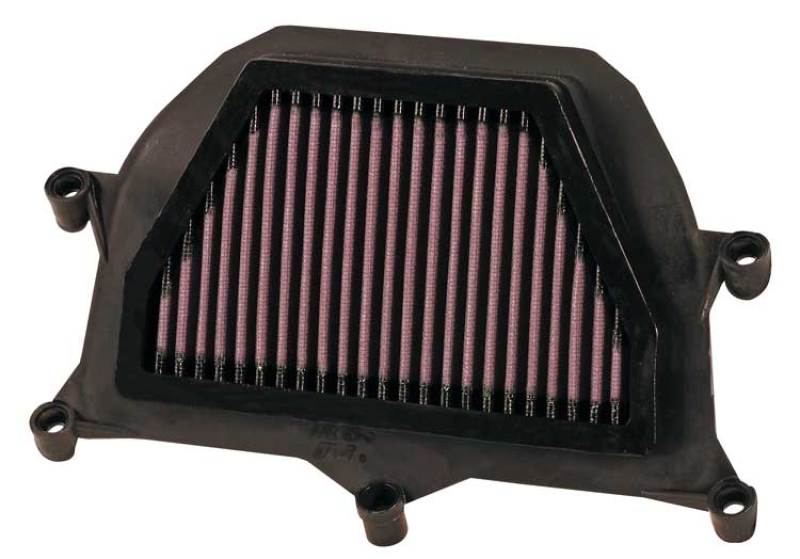 K&N 06-07 Yamaha YZF R6 599 Replacement Air Filter - YA-6006 for 2006-2007 Yamaha YZF-R6 - front view