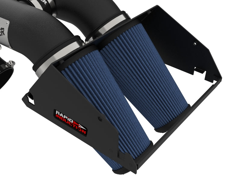 aFe Rapid Induction Pro 5R Cold Air Intake System 21-22 Ford F-150 Raptor V6-3.5L (tt) - 52-10015R