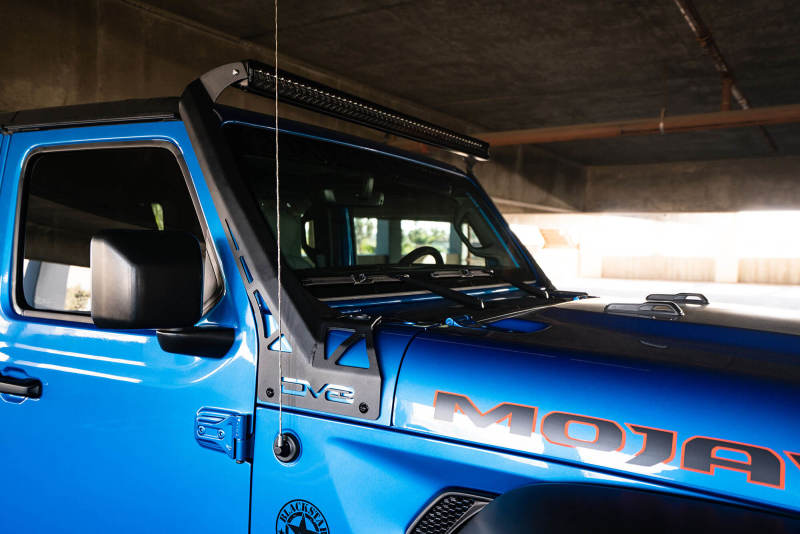 DV8 Offroad 20-22 Jeep JL 392 &amp; JT Mojave A-Pillar Light Bar Mount - LBJL-07