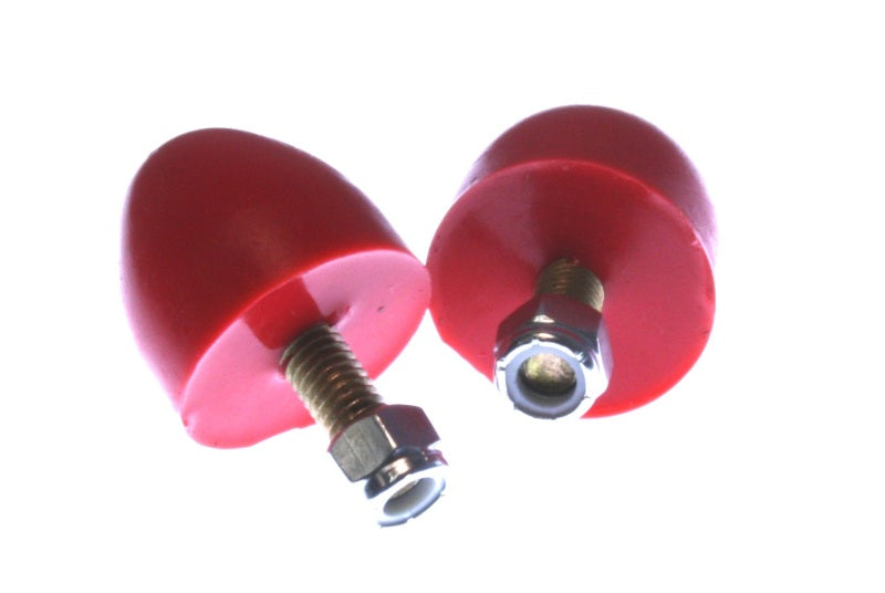 Energy Suspension Sm. Gen Purpose Bump Stops (2) - Red - 9.9103R for 1962-1978 Plymouth Fury - front view
