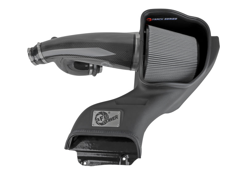 aFe 17-20 Ford F-150/Raptor Track Series Carbon Fiber Cold Air Intake System With Pro DRY S Filters - 57-10010D
