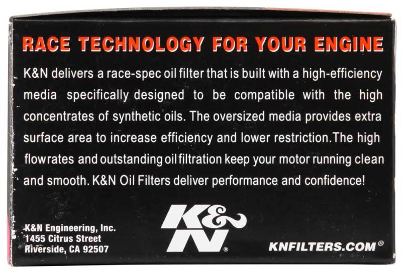 K&amp;N Suzuki 2.375in OD x 1.469in H Oil Filter - KN-137