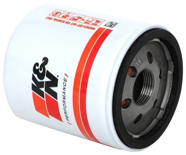 K&N Premium Wrench-Off Oil Filter - HP-1021 for 2020-2026 Buick Encore GX - front view