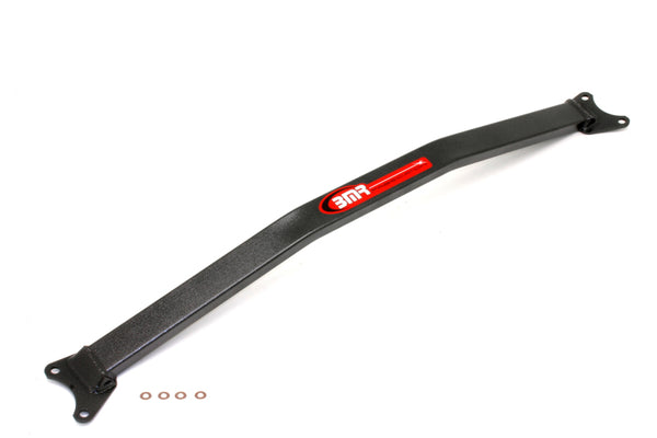 BMR 05-14 S197 Mustang V8 w/ Plenum Cover Strut Tower Brace - Black Hammertone - STB011H for 2005-2014 Ford Mustang