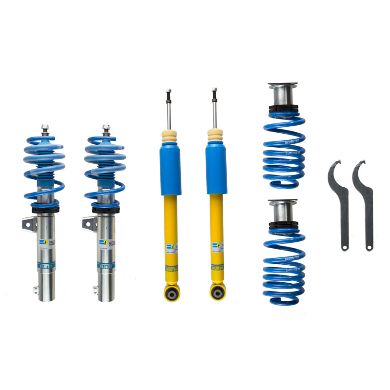 Bilstein B14 (PSS) Front &amp; Rear Performance Sus System 2015 VW Golf w/ 50mm Outside Dia Strut - 47-229945
