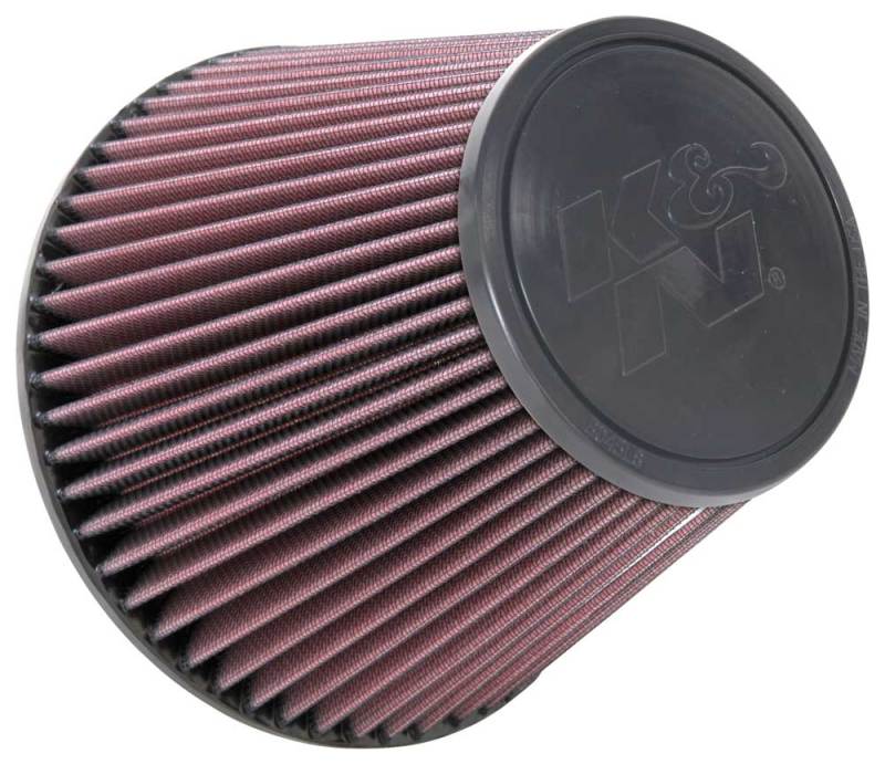 K&N Universal Clamp-On Air Filter 6in Flange / 7-1/2in Base / 4-1/2in Top / 6in Height - RU-1048 by K&N Engineering - front v