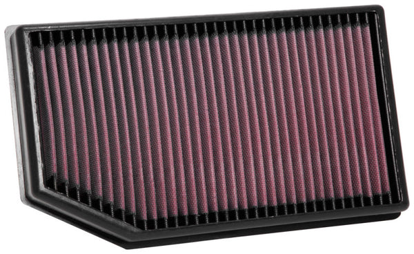 K&N 2018 Jeep Wrangler JL 2.0L/3.6L F/I Drop In Air Filter - 33-5076 for 2018-2026 Jeep Wrangler - front view