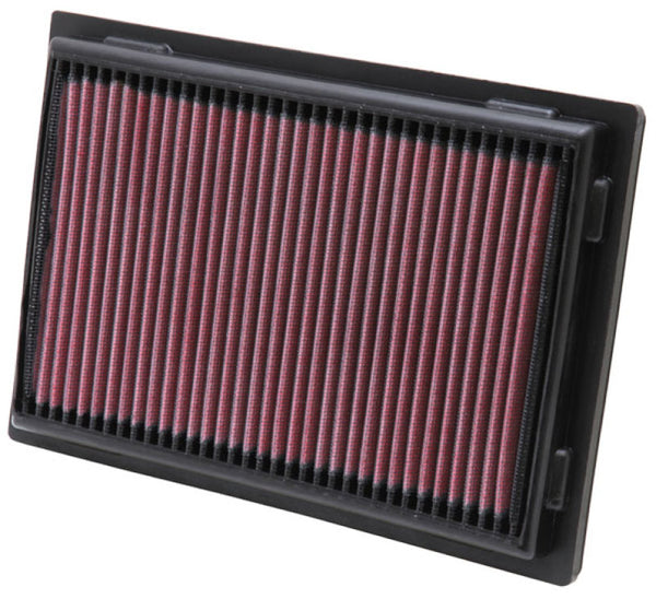 K&N 07 Lexus LS460 4.6L-V8 Drop In Air Filter - 33-2381 for 2007-2017 Lexus LS - front view
