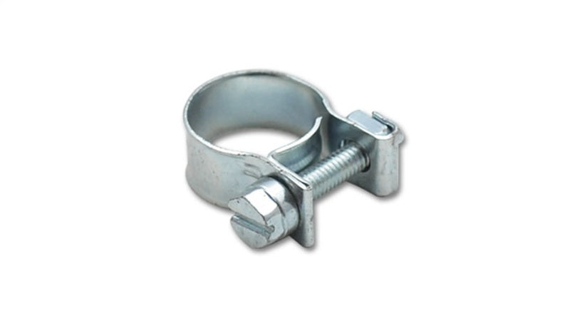 Vibrant Inj Style Mini Hose Clamps 16-18mm clamping range Pack of 10 Zinc Plated Mild Steel - 12239