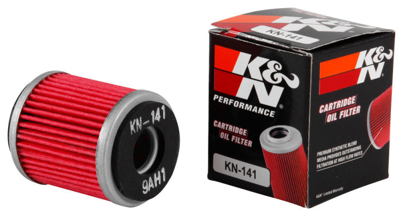 K&N Yamaha / MBK / Fantic Caballero 1.5in OD x 1.813in H Oil Filter - KN-141