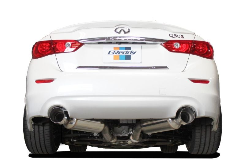 GReddy 16+ Infiniti Q50 Evolution (RWD ONLY) GT Cat-Back Exhaust