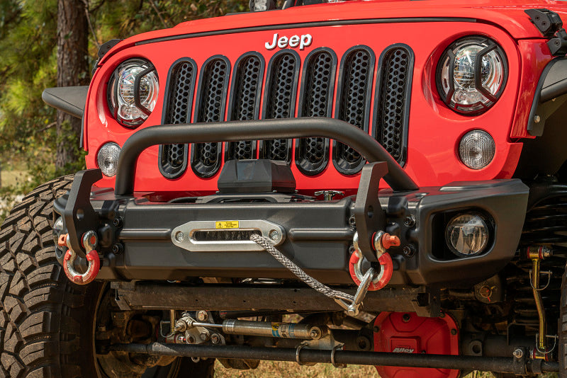 Rugged Ridge Arcus Front Bumper Set W/ Overrider 2018 Jeep Wrangler JK - 11549.13