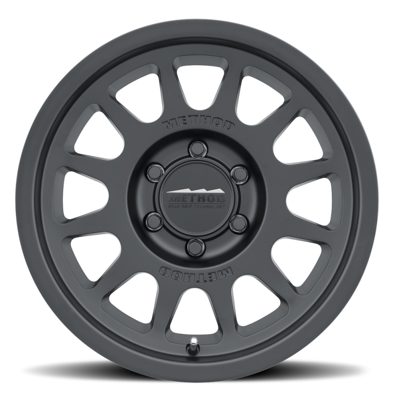 Method MR703 17x8.5 0mm Offset 6x135 87mm CB Matte Black Wheel - MR70378516500