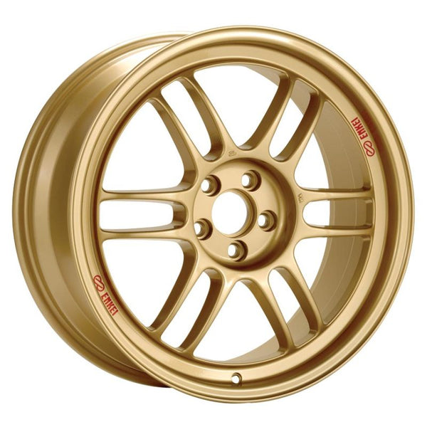 Enkei RPF1 17x9 5x114.3 45mm Offset 73mm Bore Gold Wheel  RX8 - 3797906545GG by Enkei