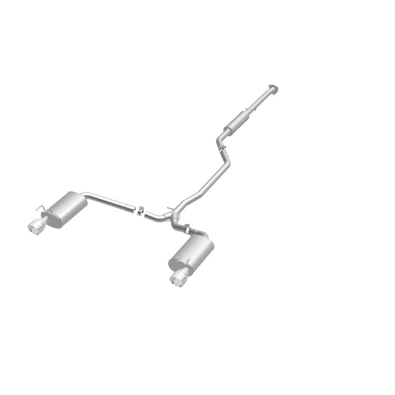 MagnaFlow Sys C/B 2015 Honda Accord 3.5L V6 2.5in SS Dual Split Rear Polished 4.5 Tip - 19181