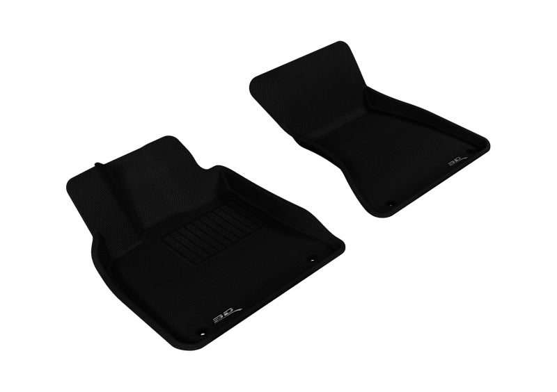 3D MAXpider 2009-2017 Audi Q5/SQ5 Kagu 1st Row Floormat - Black - L1AD00911509