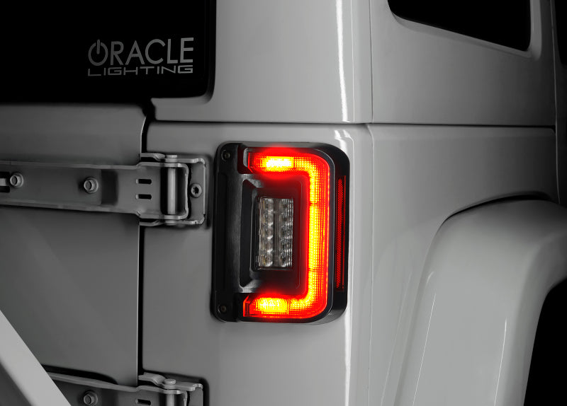 Oracle Lighting Jeep Wrangler JK Flush Mount LED Tail Lights - 5891-504