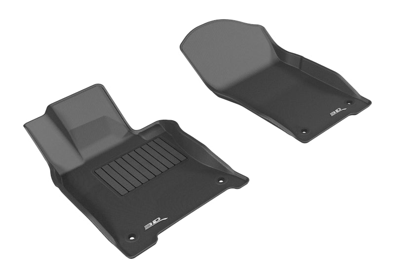 3D MAXpider 2014-2017 Infiniti Q50 Kagu 1st Row Floormat - Black - L1IN01711509