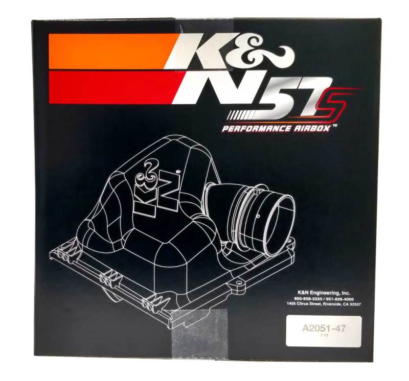K&amp;N Performance Intake Kit 2018 Volkswagen Golf Sportsvan 1.2L - 57S-9506